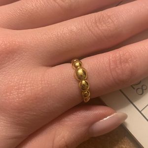 GOLD PLATED RING